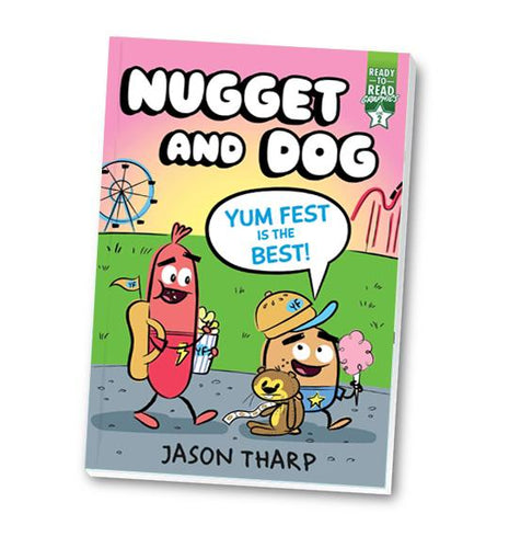 Wonderville Studios Book Copy of Nugget and Dog - Yum Fest is the Best! Book 2