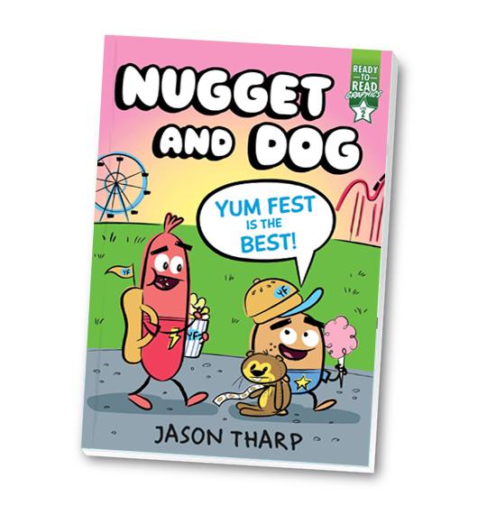 Wonderville Studios Book Copy of Nugget and Dog - Yum Fest is the Best! Book 2